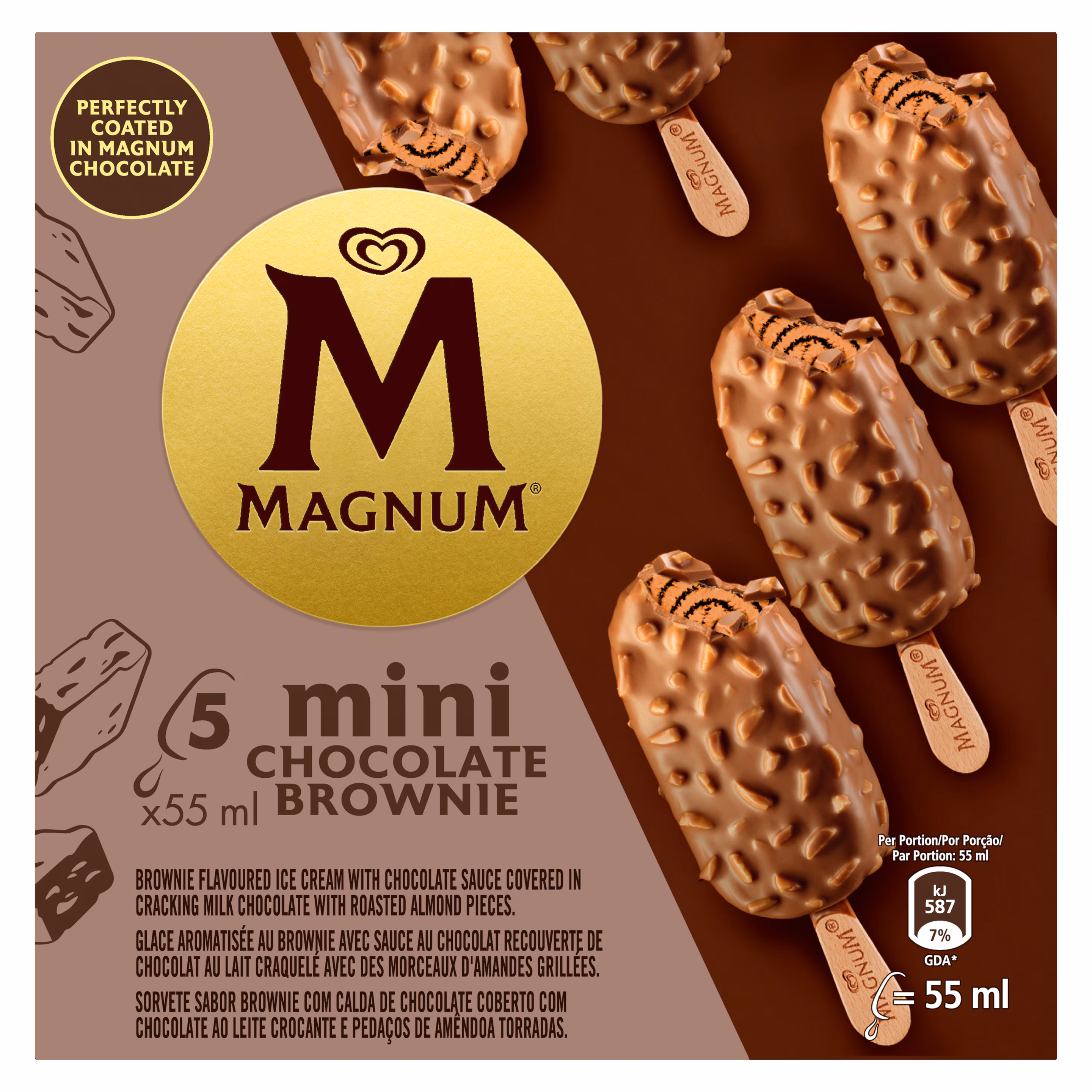 Ola Magnum Minis Choc Brownie product image