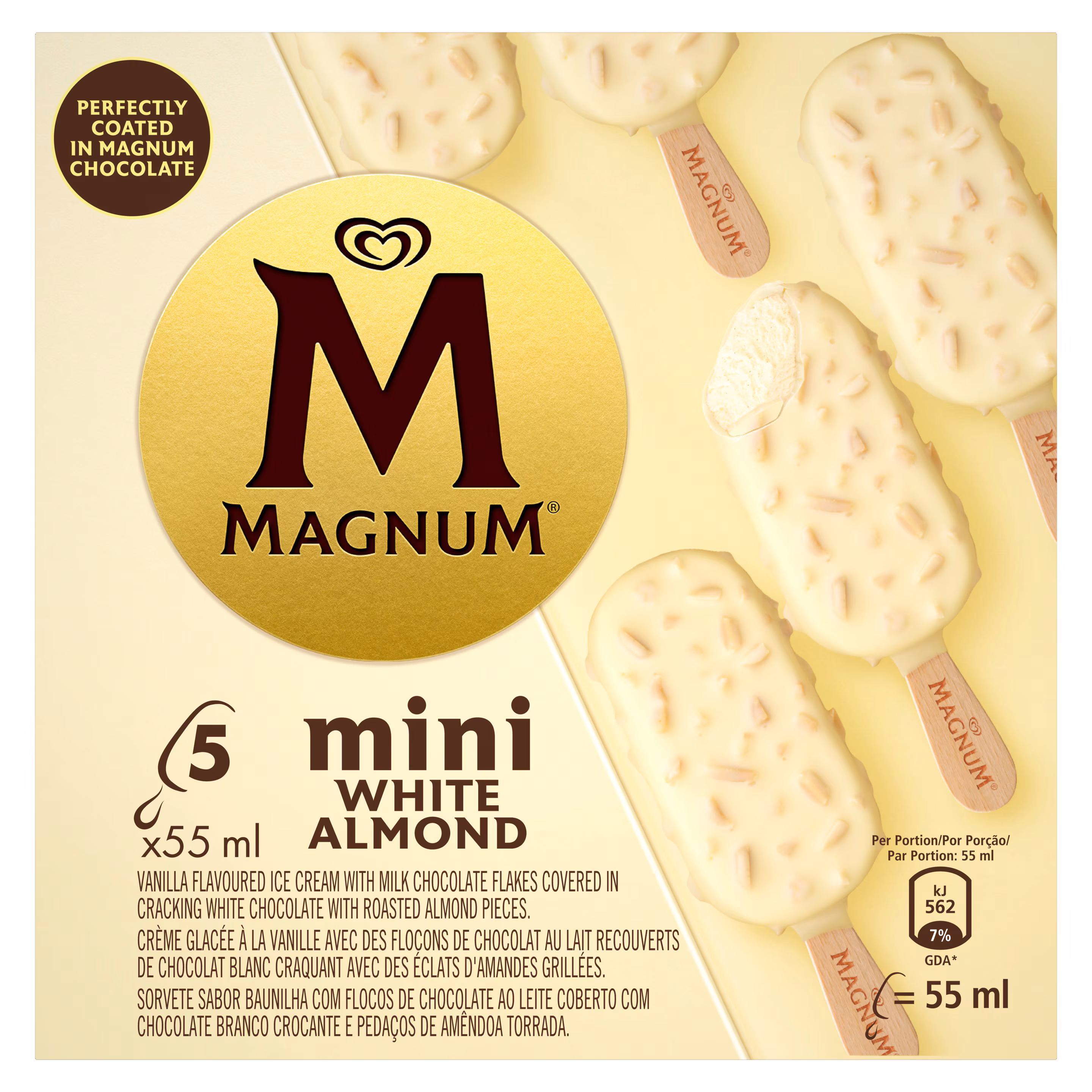 Ola Magnum Minis White Almond product image