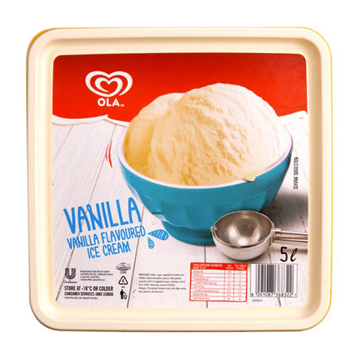 Ola 5L Tub Vanilla product image