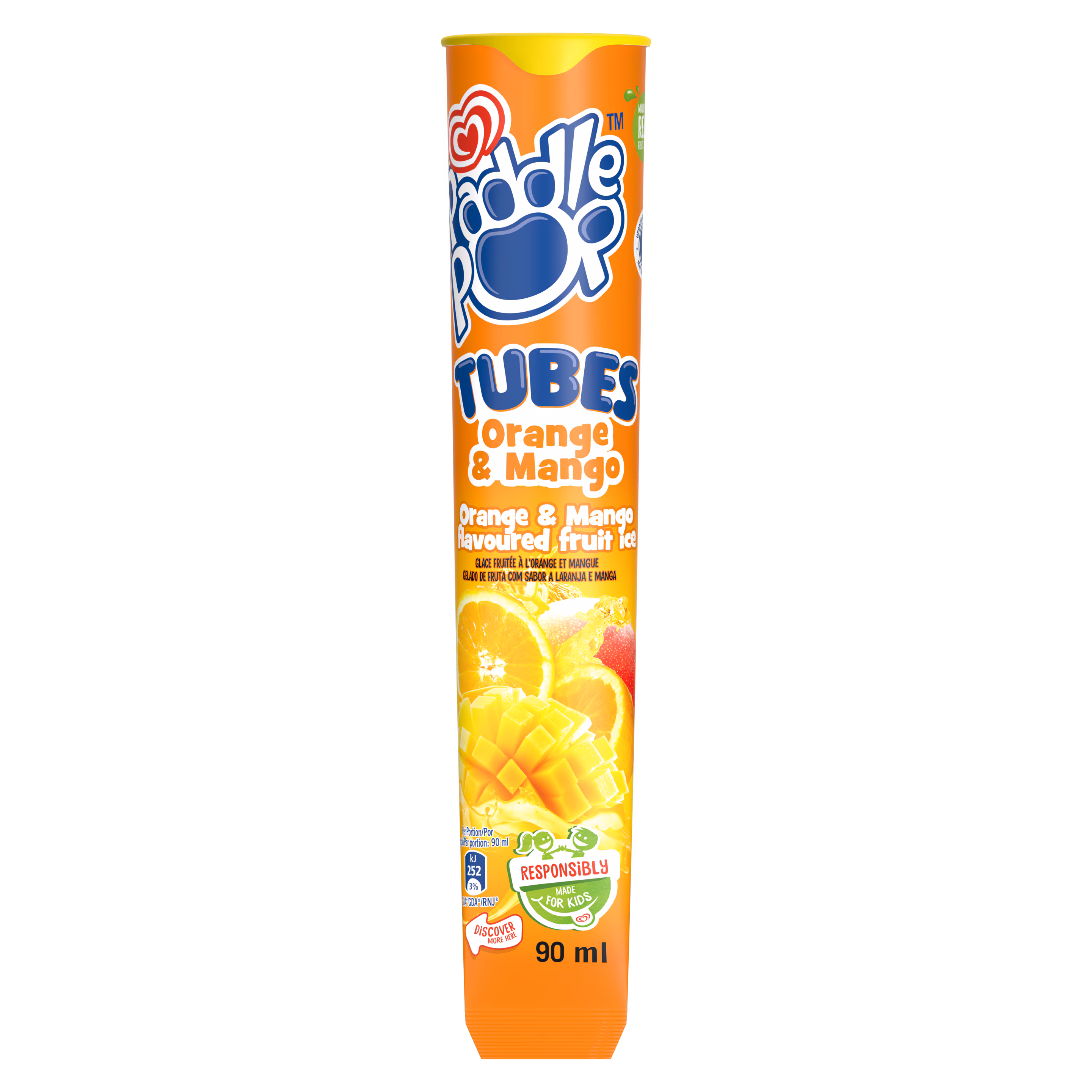 Ola Paddle Pop Orange & Mango Tubes product image